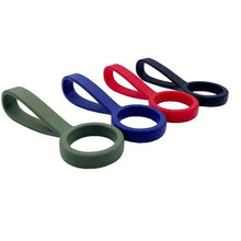 Load image into Gallery viewer, Black pink Easy and Convenient Durable Simple Silicone Bottle Holder