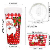 Load image into Gallery viewer, Diamond Painting Teacup DIY Water Cup With Diamond Art Painting,Handmade Crystal Embroidery Water Bottle Gift for Girls,Friends Family Grilfriend