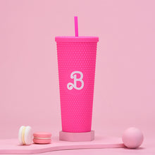 Load image into Gallery viewer, 700ml barbie style studded tumbler