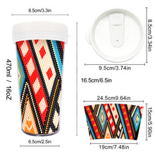 Load image into Gallery viewer, Diamond Painting Teacup DIY Water Cup With Diamond Art Painting,Handmade Crystal Embroidery Water Bottle Gift for Girls,Friends Family Grilfriend