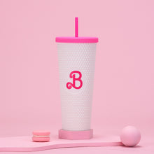 Load image into Gallery viewer, 700ml barbie style studded tumbler