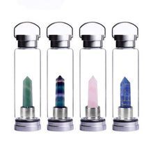 Load image into Gallery viewer, Quartz Crystal Water Bottle