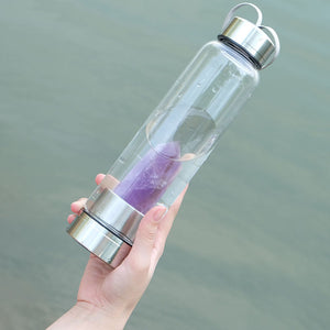 Crystal water bottle