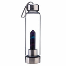 Load image into Gallery viewer, Natural Elixir Quartz Crystal Water Bottle