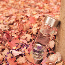 Load image into Gallery viewer, Aquarius lucky smaller crystal water bottle