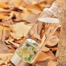 Load image into Gallery viewer, Leo lucky smaller crystal water bottle