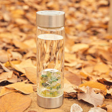 Load image into Gallery viewer, Leo lucky smaller crystal water bottle