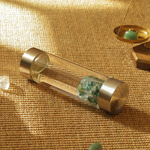 Load image into Gallery viewer, Libra lucky smaller crystal glass water bottle