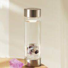 Load image into Gallery viewer, Sagittarius lucky smaller crystal water bottle