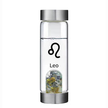 Load image into Gallery viewer, Leo lucky smaller crystal water bottle