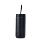 16oz Double Wall Stainless Steel Insulated Tumbler with Straw - Portable Car Cup（副本）