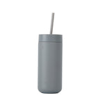 16oz Double Wall Stainless Steel Insulated Tumbler with Straw - Portable Car Cup（副本）