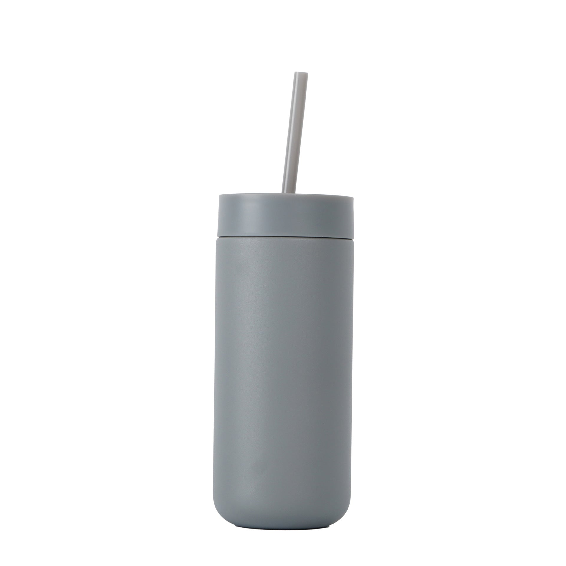 16oz Double Wall Stainless Steel Insulated Tumbler with Straw - Portable Car Cup（副本）
