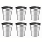 480ml Reusable Aluminum Party Cup – Lightweight Metal Cup for Beer, Coffee & Cold Drinks
