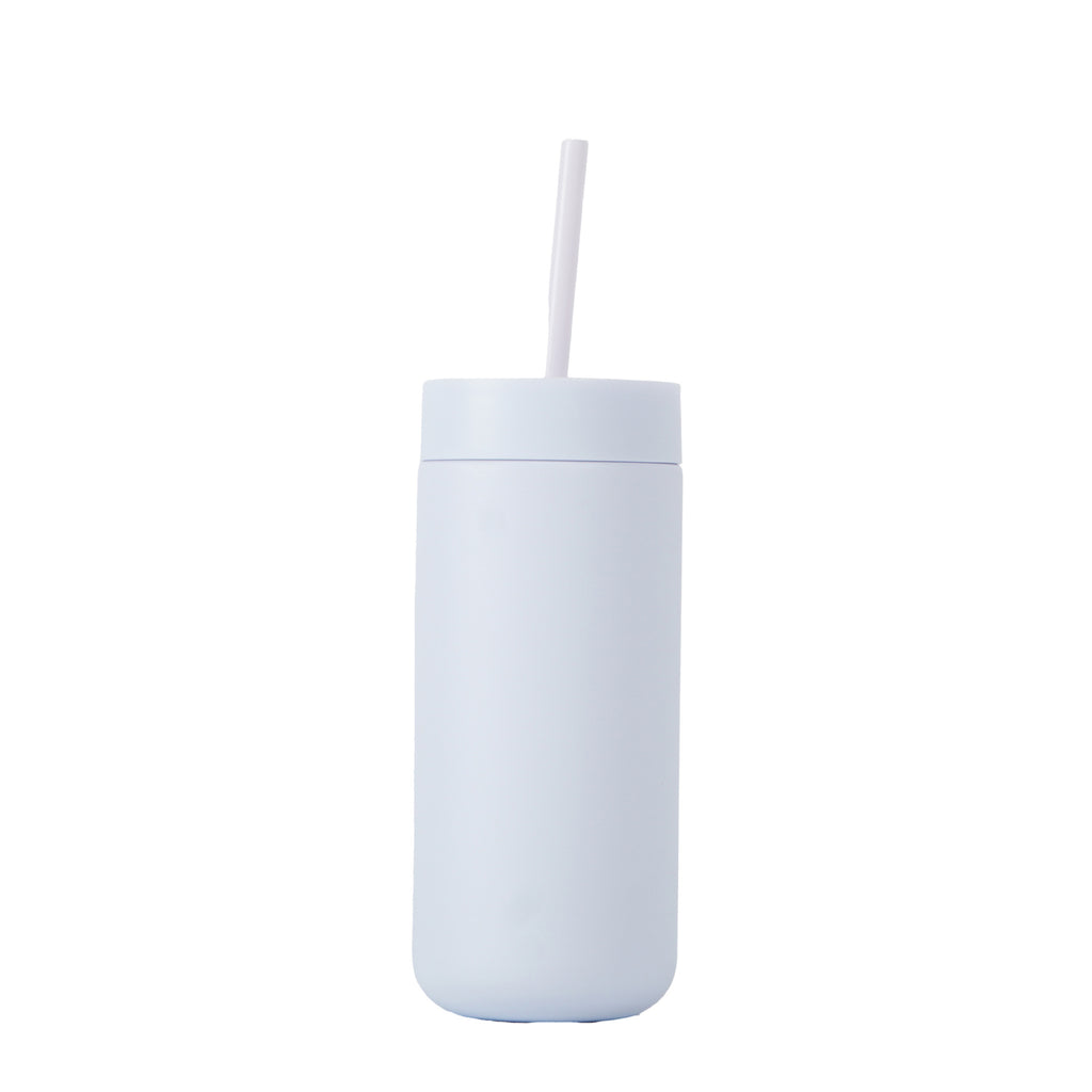 16oz Double Wall Stainless Steel Insulated Tumbler with Straw - Portable Car Cup（副本）