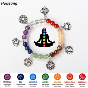 Natural Crystal Gemstone Bracelet Hodeang