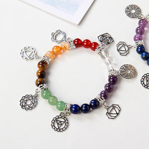 Natural Crystal Gemstone Bracelet Hodeang