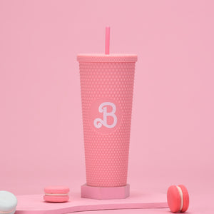 700ml barbie style studded tumbler