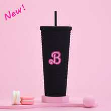 Load image into Gallery viewer, 700ml barbie style studded tumbler
