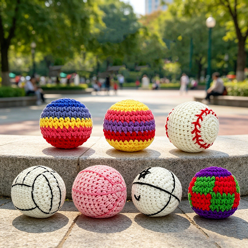 Hacky Sacks Knitted Hackys Bag Set 6/12/24 PCS