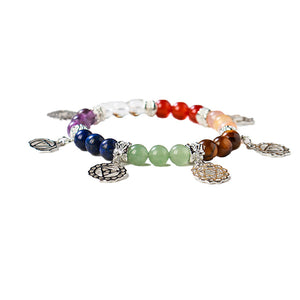 Natural Crystal Gemstone Bracelet Hodeang