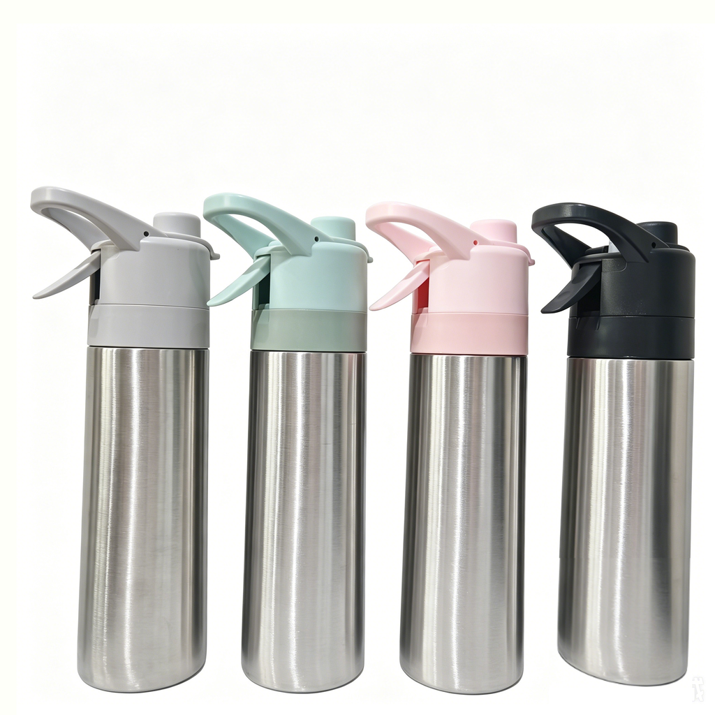 Stainless Steel Misting Water Bottle