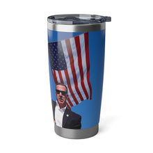 Load image into Gallery viewer, Trump Got Shot and is Victorious Coffee tumbler-20oz
