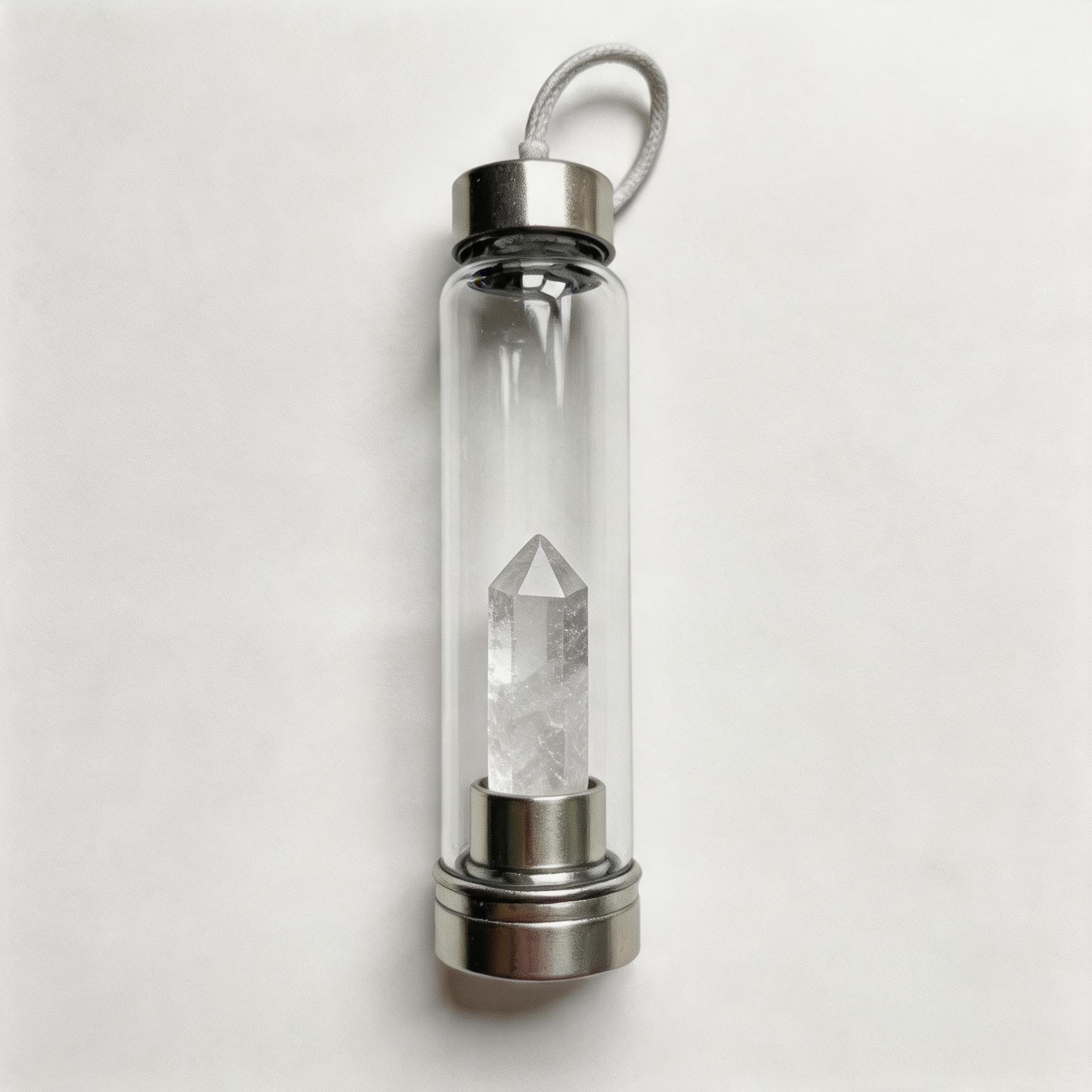 Crystal water bottle