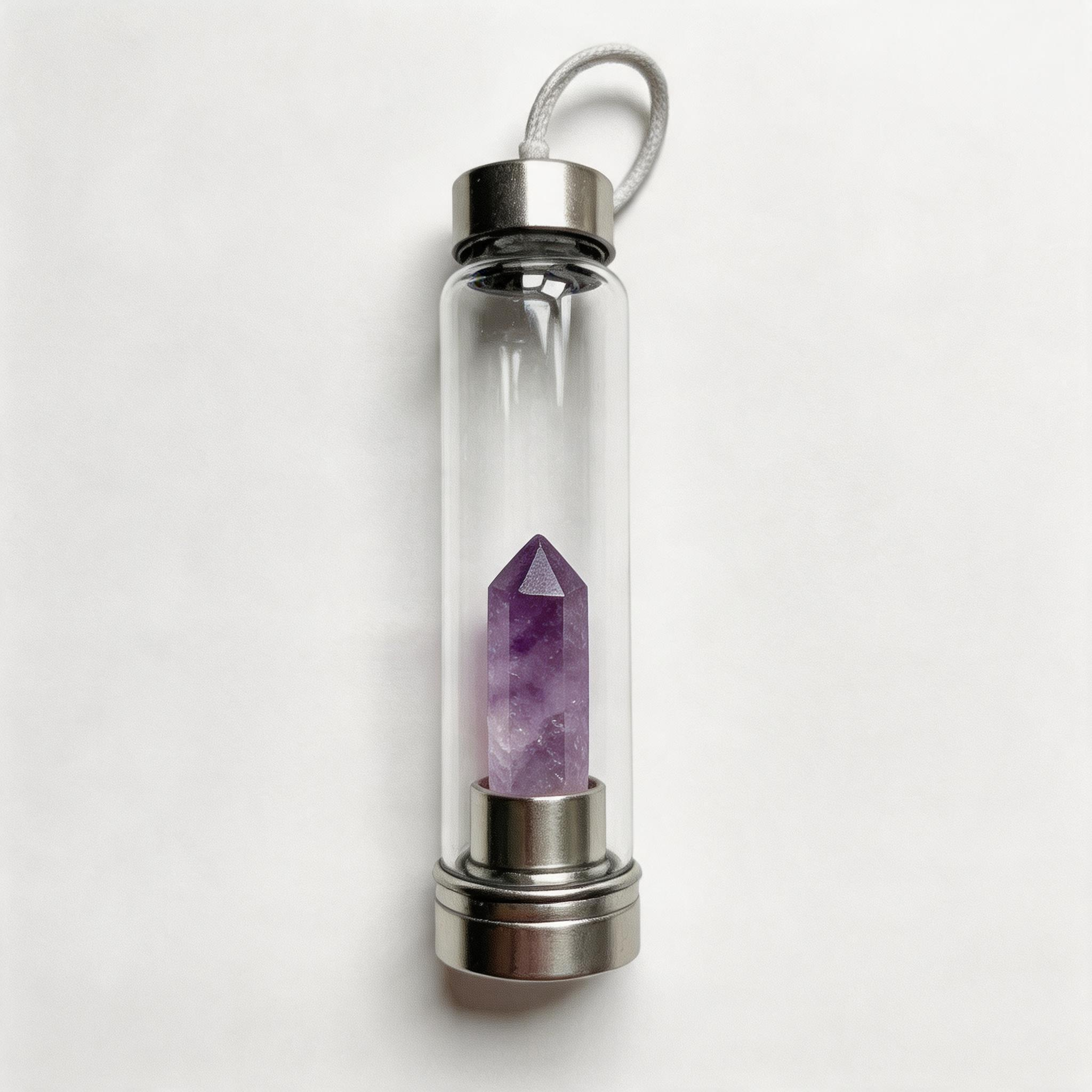 Crystal water bottle