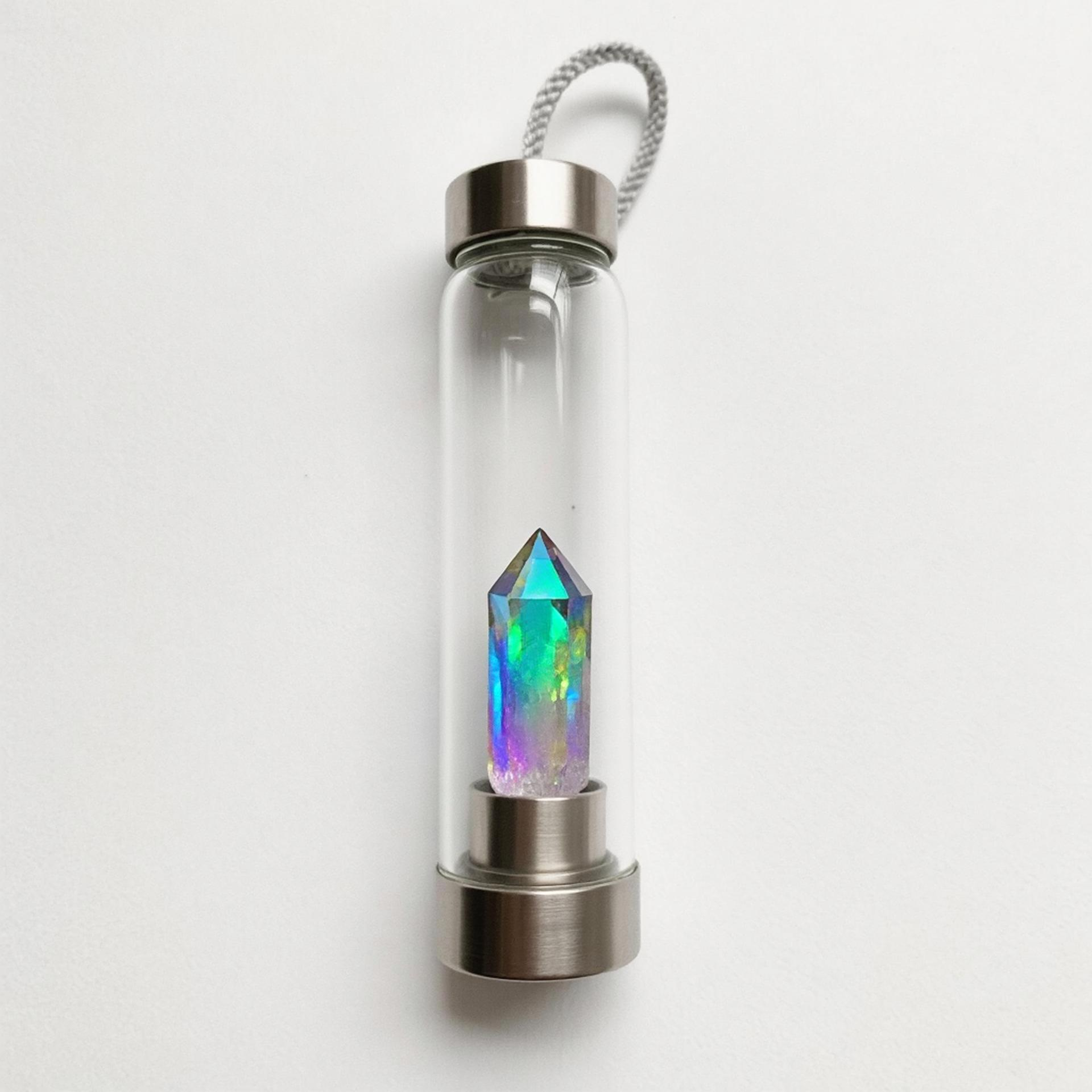 Crystal water bottle