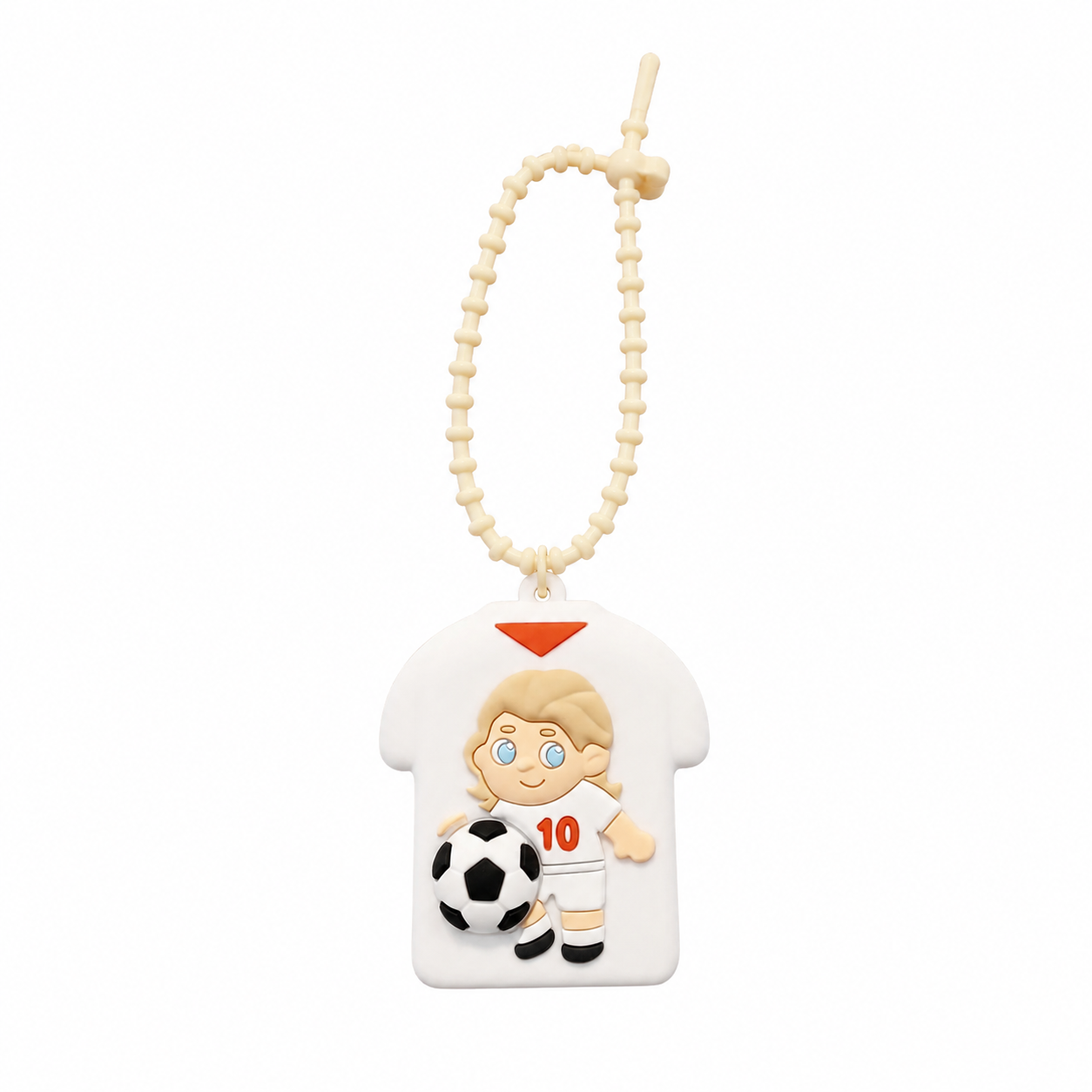 4pcs Slow-Rise Soft Soccer keychain Set