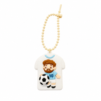 4pcs Slow-Rise Soft Soccer keychain Set