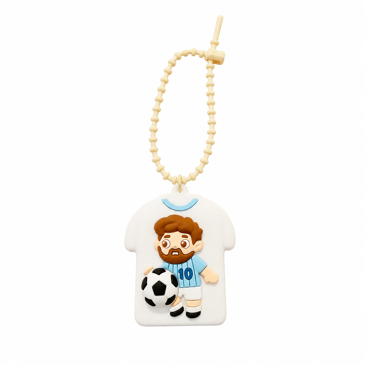 4pcs Slow-Rise Soft Soccer keychain Set