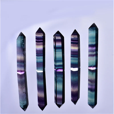 Natural Fluorite Crystal water bottle