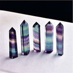 Natural Fluorite Crystal water bottle