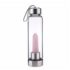 Natural Elixir Quartz Crystal Water Bottle