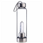 Natural Elixir Quartz Crystal Water Bottle