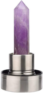 Amethyst quartz Energy Gem Healing Crystal Water Bottle