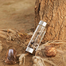 Load image into Gallery viewer, Capricorn lucky smaller crystal water bottle
