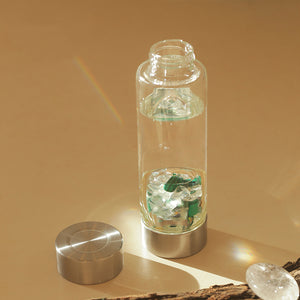 scorpio lucky smaller crystal water bottle