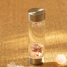 Load image into Gallery viewer, Cancer lucky smaller crystal water bottle
