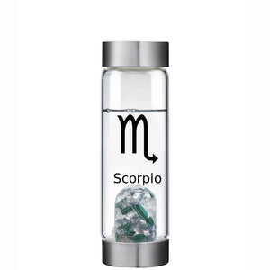 scorpio lucky smaller crystal water bottle